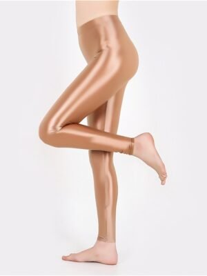 Active High Waist Plain Ankle-Length Leggings - Image 12