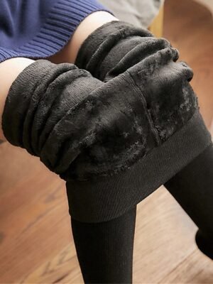 Active High Waist Plain High Cut Full Length Leggings - Image 13