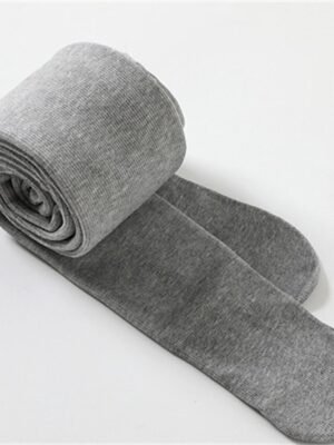 Active High Waist Plain High Cut Full Length Leggings - Image 3