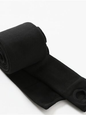 Active High Waist Plain High Cut Full Length Leggings - Image 8