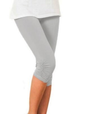 Active Skinny Colour Block High Waist Capri Leggings - Image 37