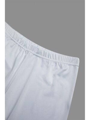 Active Skinny Colour Block High Waist Capri Leggings - Image 43