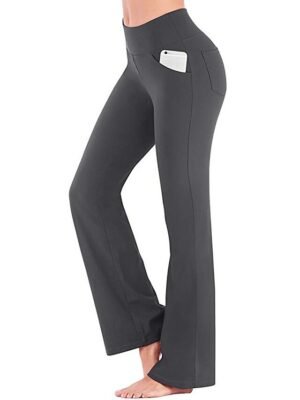 Activewear Bootcut High Waist Yoga Pants - Image 3