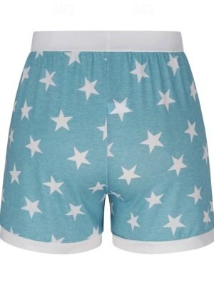 Athleisure Baggy Star Medium Waist Pocket Shorts - Image 14