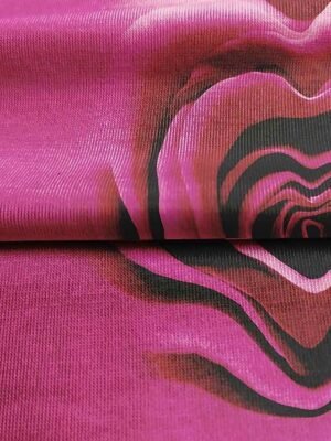 Basic Regular Rose Round Neck Short Sleeve T-Shirt - Image 6