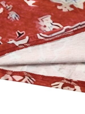 Bohemian Loose Geometric Halter Sleeveless Mini Dress - Image 9