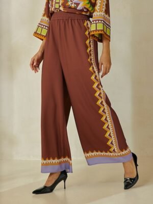 Bohemian Loose Wide Leg Culottes - Image 1