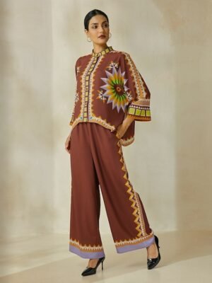 Bohemian Loose Wide Leg Culottes - Image 2