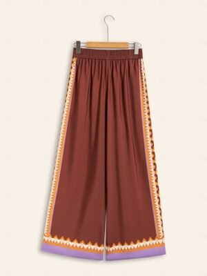 Bohemian Loose Wide Leg Culottes - Image 7