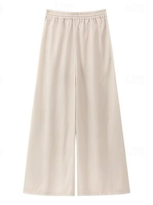 Boho Regular Fit Floral High Waist Full Length Palazzo Trousers - Image 5