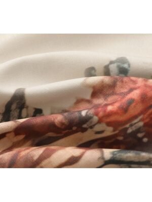 Boho Regular Fit Floral High Waist Full Length Palazzo Trousers - Image 8