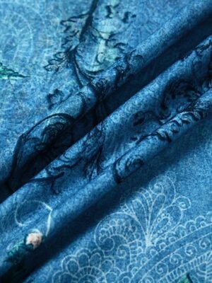 Boho Regular Fit Floral Sweetheart Short Sleeve Midi Dress - Image 14