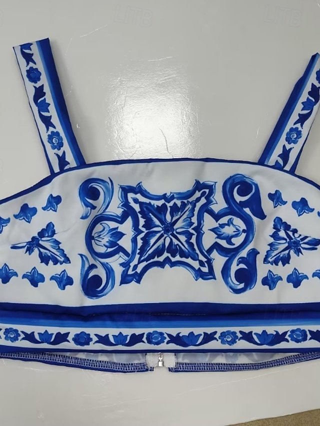 Boho Swing Floral Mid Rise Maxi Skirt - Image 12