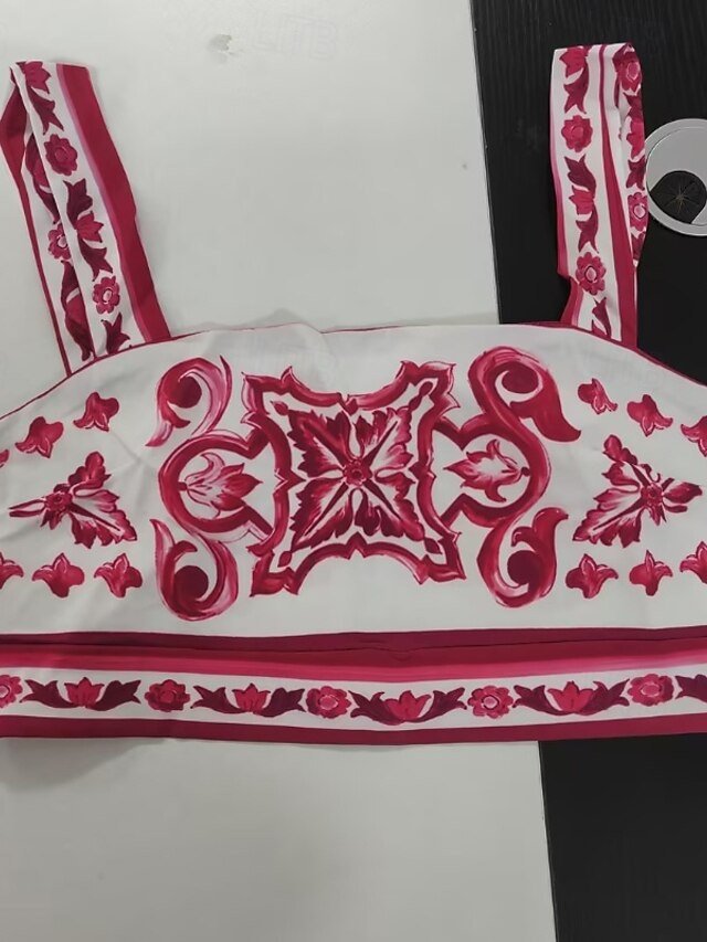 Boho Swing Floral Mid Rise Maxi Skirt - Image 5