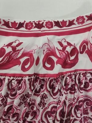 Boho Swing Floral Mid Rise Maxi Skirt - Image 8