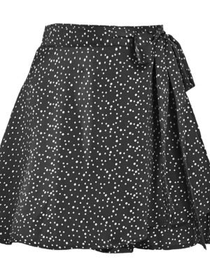 Casual A Line Solid High Waist Mini Skirt - Image 20
