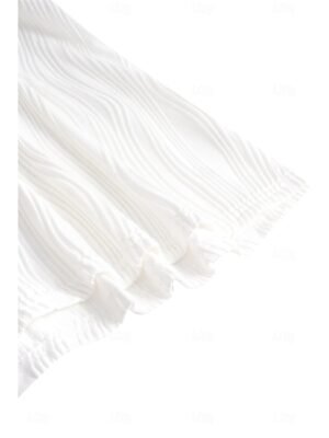 Casual Asymmetrical Striped One-Shoulder Sleeveless Camisole Top - Image 17