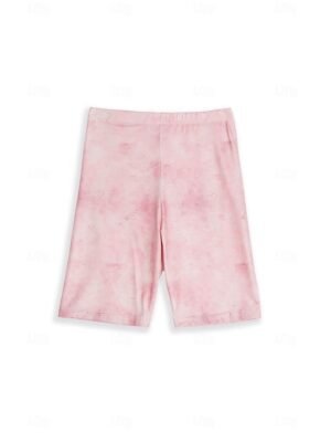 Casual Comfort Floral Print Round Neck Short Sleeve T-Shirt and Shorts Set - Image 7