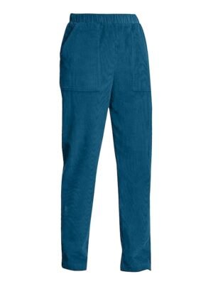Casual High Waist Corduroy Full Length Chinos - Image 15