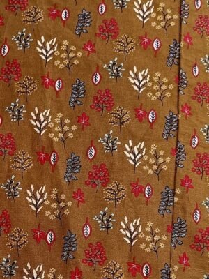 Casual Loose Floral Crew Neck Short Sleeve Maxi Dress - Image 21