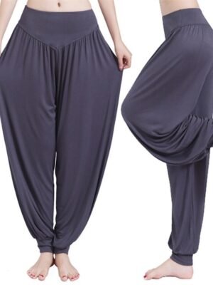 Casual Loose Harem Quick Dry High Waist Bloomers - Image 1