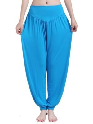 Casual Loose Harem Quick Dry High Waist Bloomers - Image 41