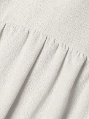 Casual Loose Plain V Neck Long Sleeve Maxi Dress - Image 12