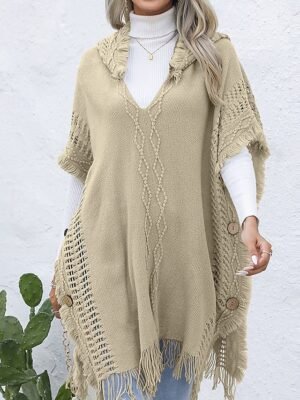 Casual Loose Solid Ribbed V Neck Sleeveless Long Knit Top - Image 8