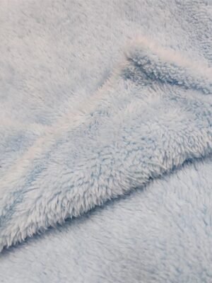 Casual Loose Solid Round Neck Long Sleeve Fleece Sweatshirt - Image 7