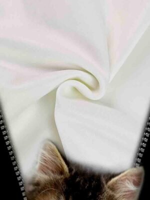 Casual Plus Size Cat Round Neck Long Sleeve Sweatshirt - Image 2