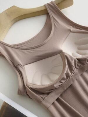 Casual Regular Basic Round Neck Sleeveless Tank Top - Image 11