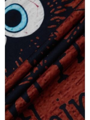 Casual Regular Colour Gradient Round Neck Long Sleeve T-shirt - Image 6