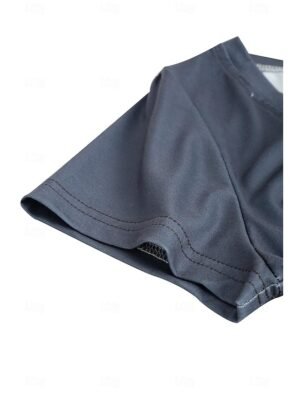 Casual Regular Fit Floral V Neck Short Sleeve Mini Dress - Image 11