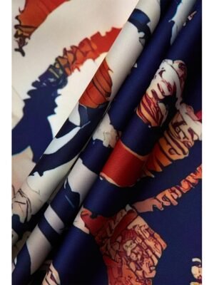 Casual Regular Fit Floral V Neck Short Sleeve Maxi Dress - Image 8