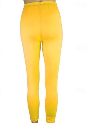 Casual Regular Fit Plain Elastic Waist Full Length Trousers - Image 19