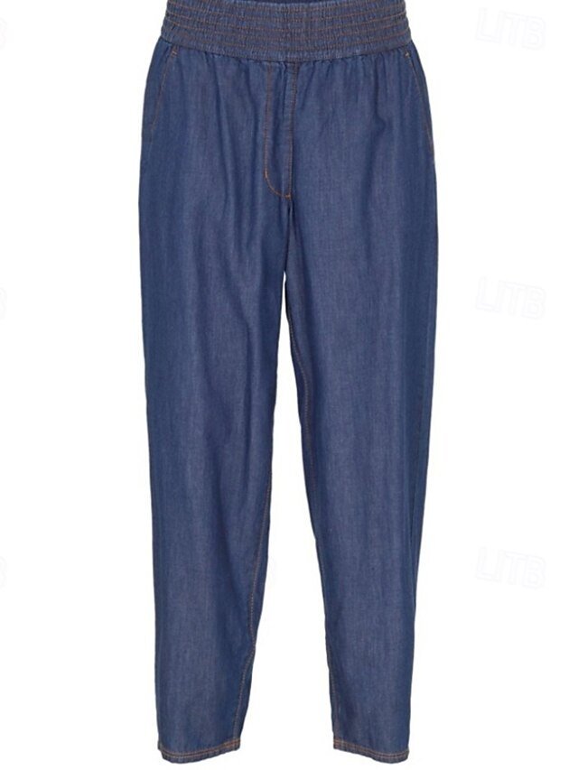 Casual Regular Fit Plain Mid Rise Full Length Trousers - Image 2