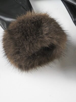 Casual Regular Fit Plain Turndown Long Sleeve Jacket - Image 7