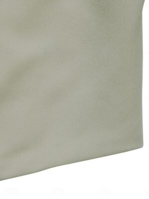 Casual Regular Fit Plain V Neck Long Sleeve Short Jacket - Image 9