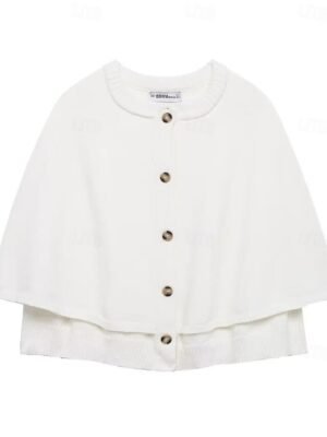 Casual Regular Fit Pure Colour Crew Neck Long Sleeve Knit Top - Image 12