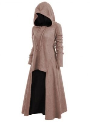 Casual Regular Fit Solid Long Sleeve Midi Cardigan - Image 1
