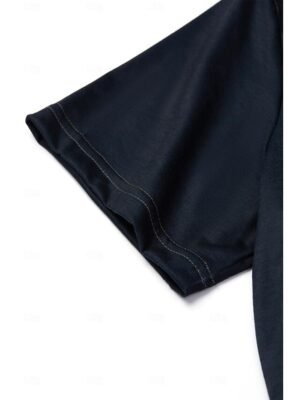 Casual Regular Floral Round Neck Short Sleeve Top - Image 6