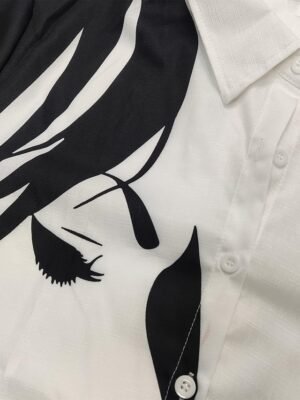 Casual Regular Graphic Abstract Shirt Collar Long Sleeve Regular Shirt - Image 5