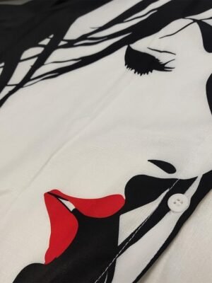 Casual Regular Graphic Abstract Shirt Collar Long Sleeve Regular Shirt - Image 7