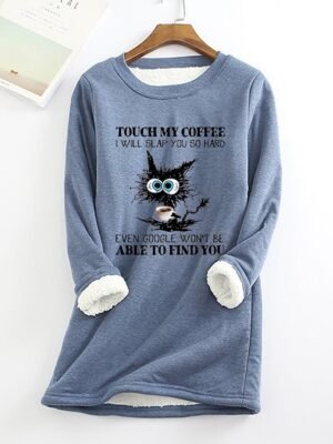 Casual Regular Graphic Round Neck Long Sleeve Pullover - Image 1
