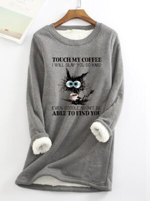 Casual Regular Graphic Round Neck Long Sleeve Pullover - Image 2