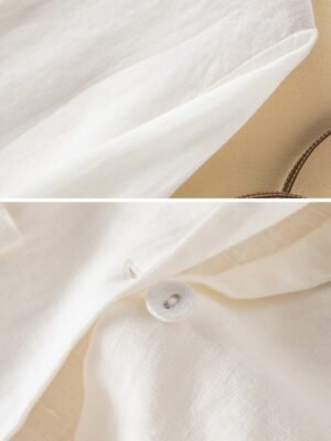 Casual Regular Plain Turndown Long Sleeve Blazer - Image 10