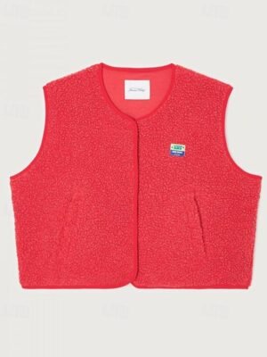 Casual Regular Plain V Neck Sleeveless Regular Vest - Image 22