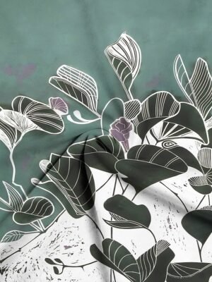 Casual Regular Print Collar 3/4 Sleeve Blouse - Image 5