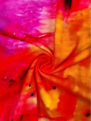 Casual Regular Print V Neck Long Sleeve Tops - Image 3