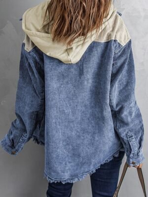 Casual Regular Solid Colour Long Sleeve Thermal Jacket - Image 2